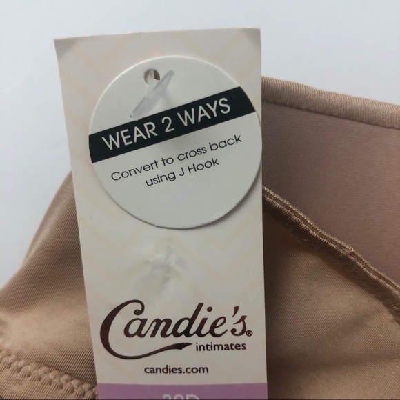 NWT CANDIES’S Women’s Push-up Bra Size 32D Tan - Picture 7 of 11